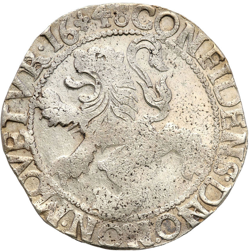 Niderlandy, Geldria. Talar lewkowy (Leeuwendaalder)1648